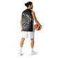 Recycled unisex basketball jersey