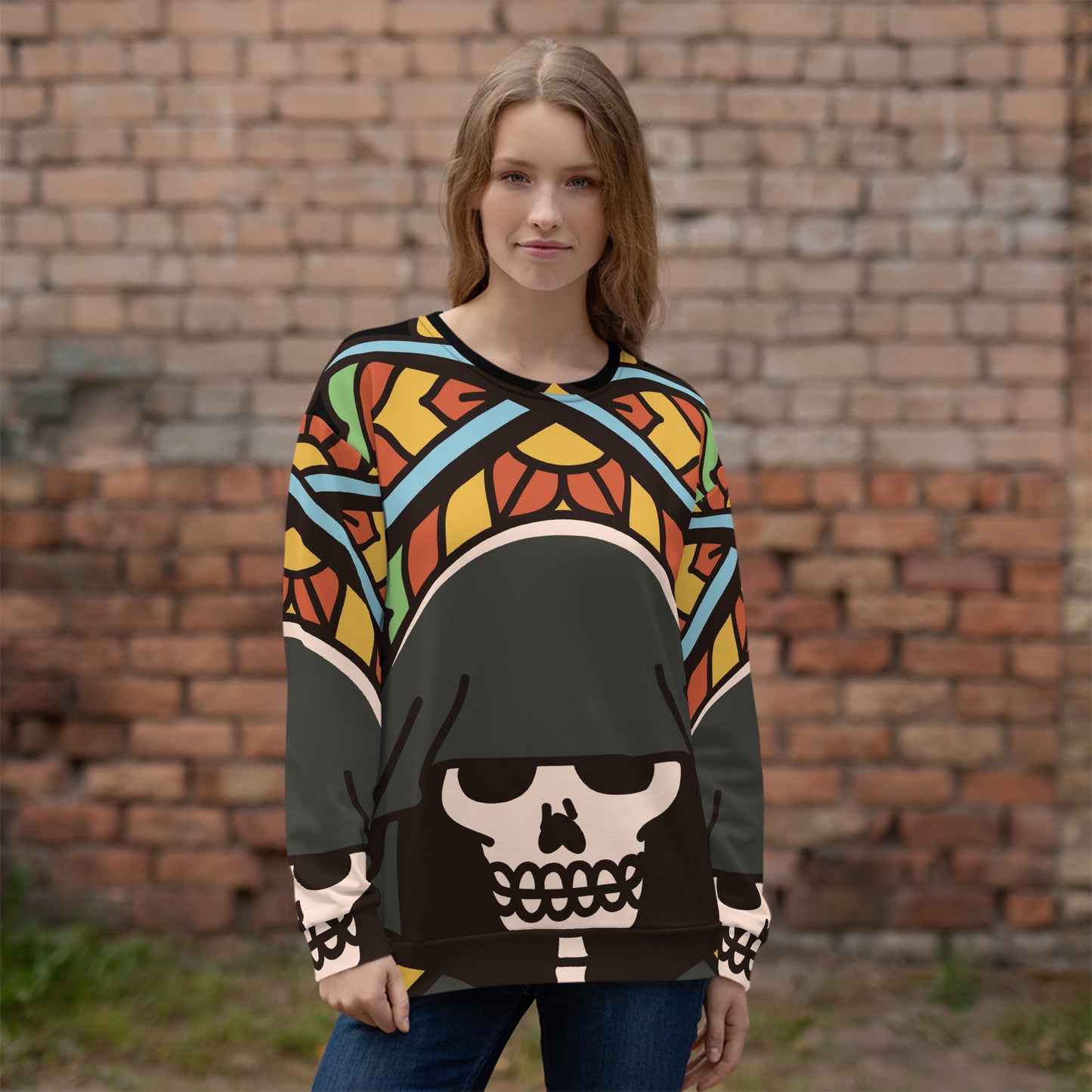 Grimm Skull Unisex Sweatshirt