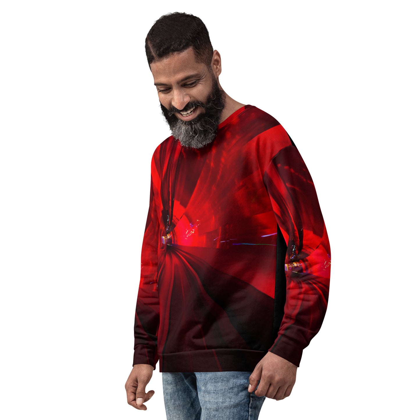 Crimson Red Unisex Sweatshirt