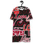 Love T-shirt dress