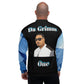 Ice Blue Unisex Bomber Jacket