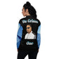 Ice Blue Unisex Bomber Jacket