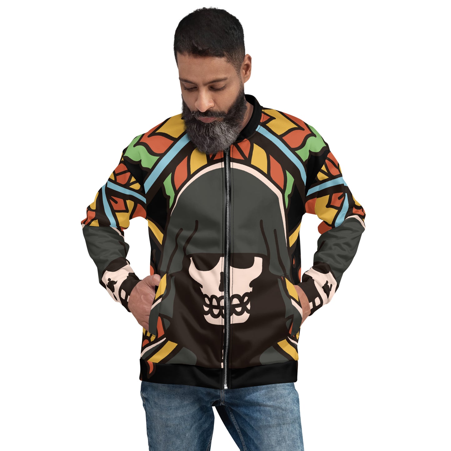 Grimm Unisex Bomber Jacket