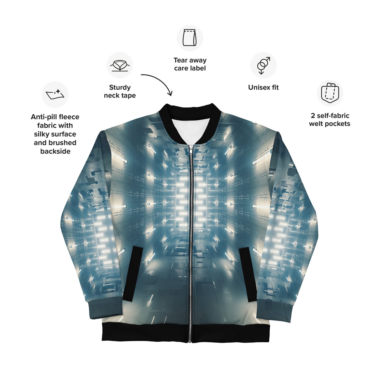 Stage Lights Unisex Bomber Jacket