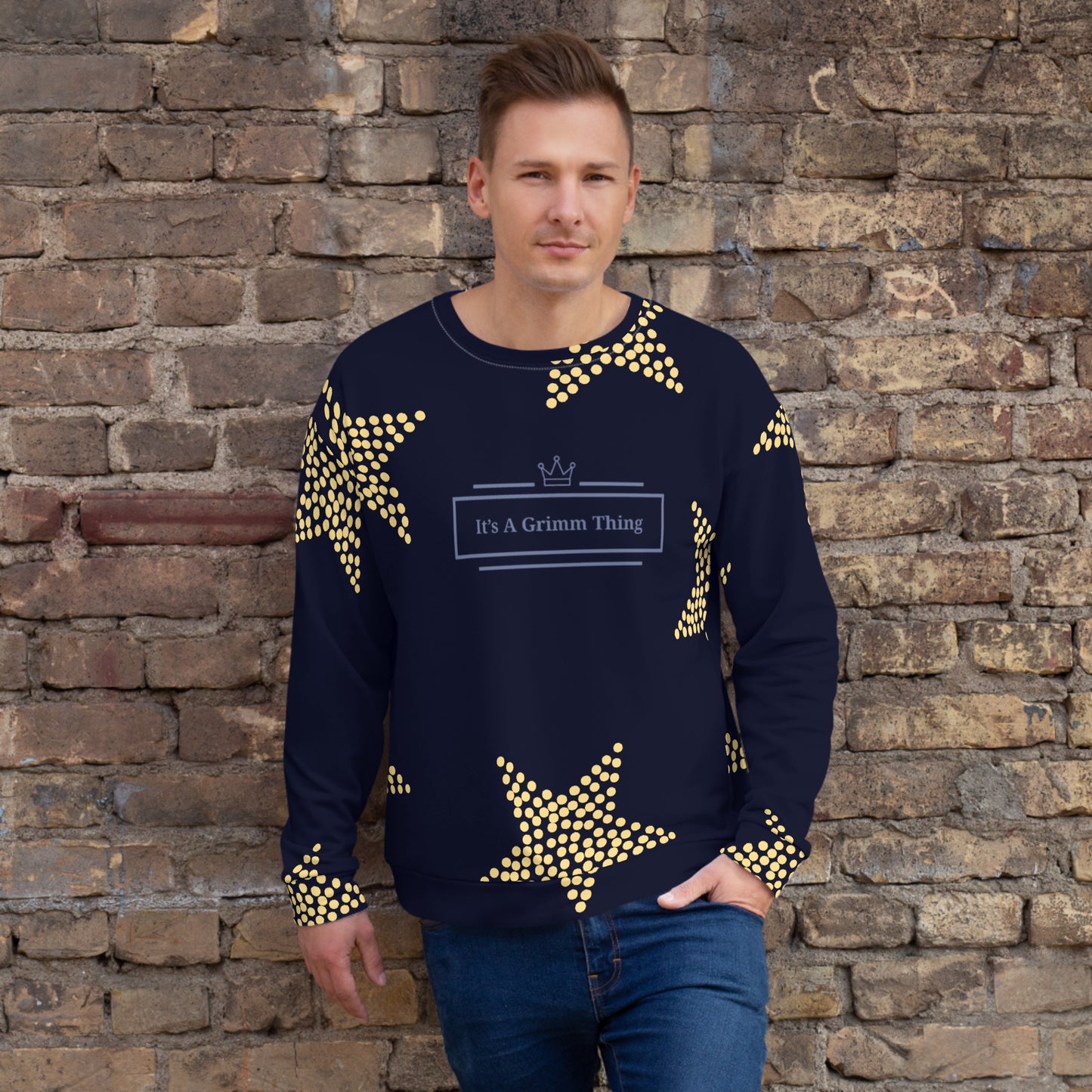 It's A Grimm Thing Stars Unisex Sweatshirt