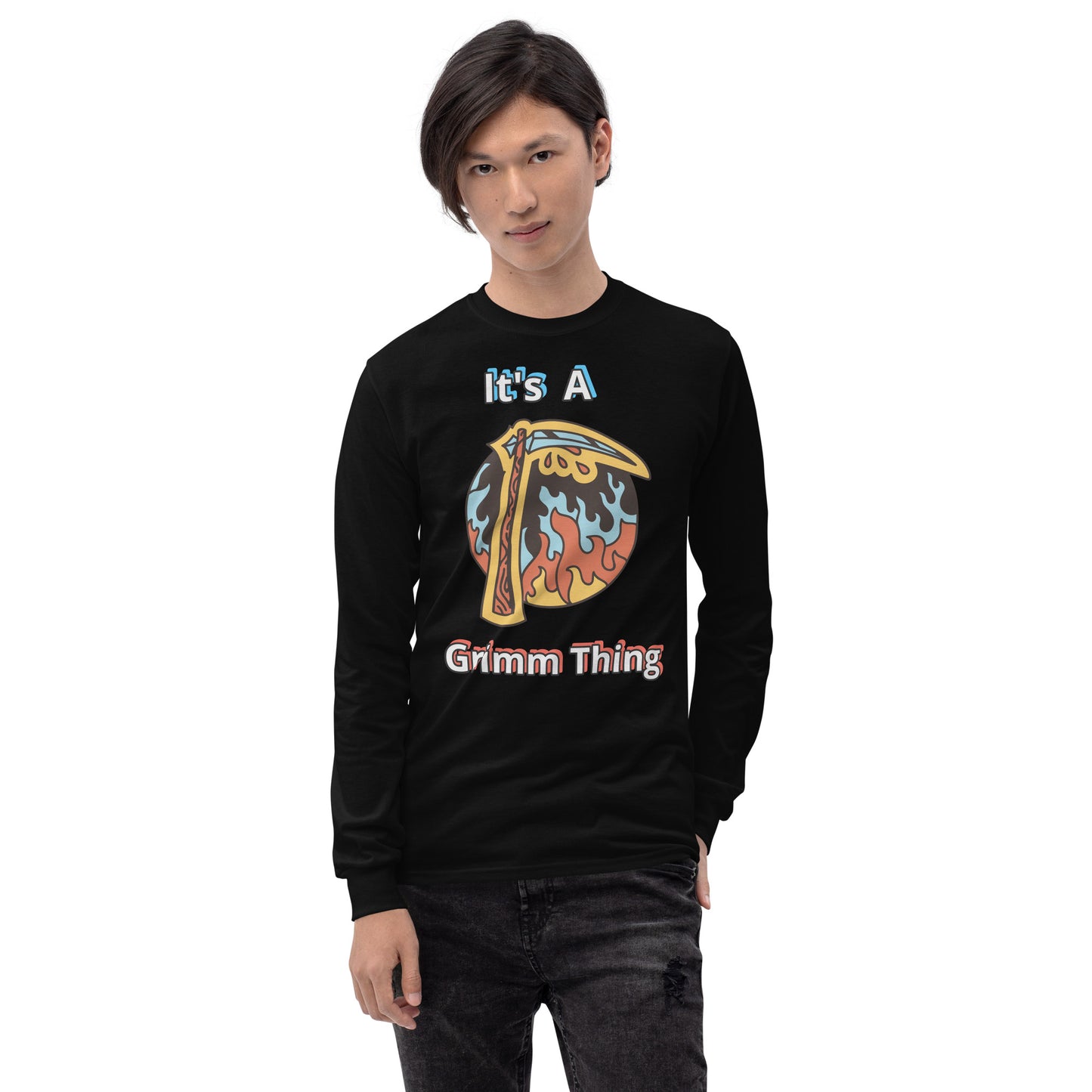 It's A Grimm Thing Men’s Long Sleeve Shirt