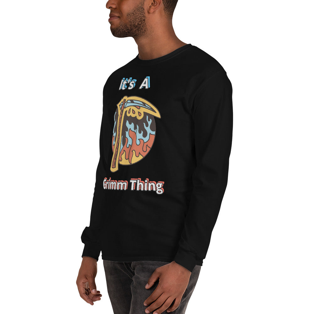 It's A Grimm Thing Men’s Long Sleeve Shirt