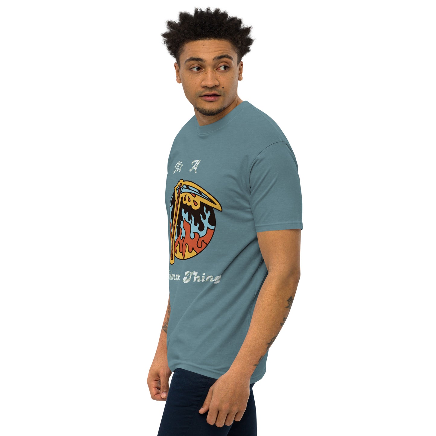 It's A Grimm Thing Diamond Men’s premium heavyweight tee