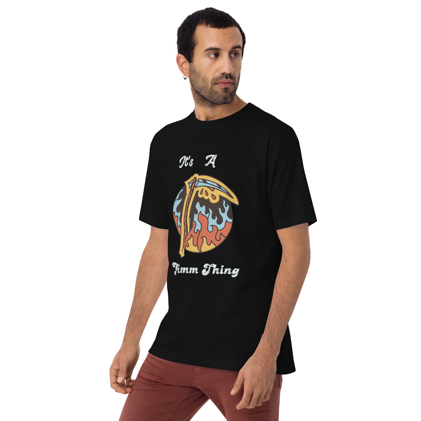 It's A Grimm Thing Diamond Men’s premium heavyweight tee