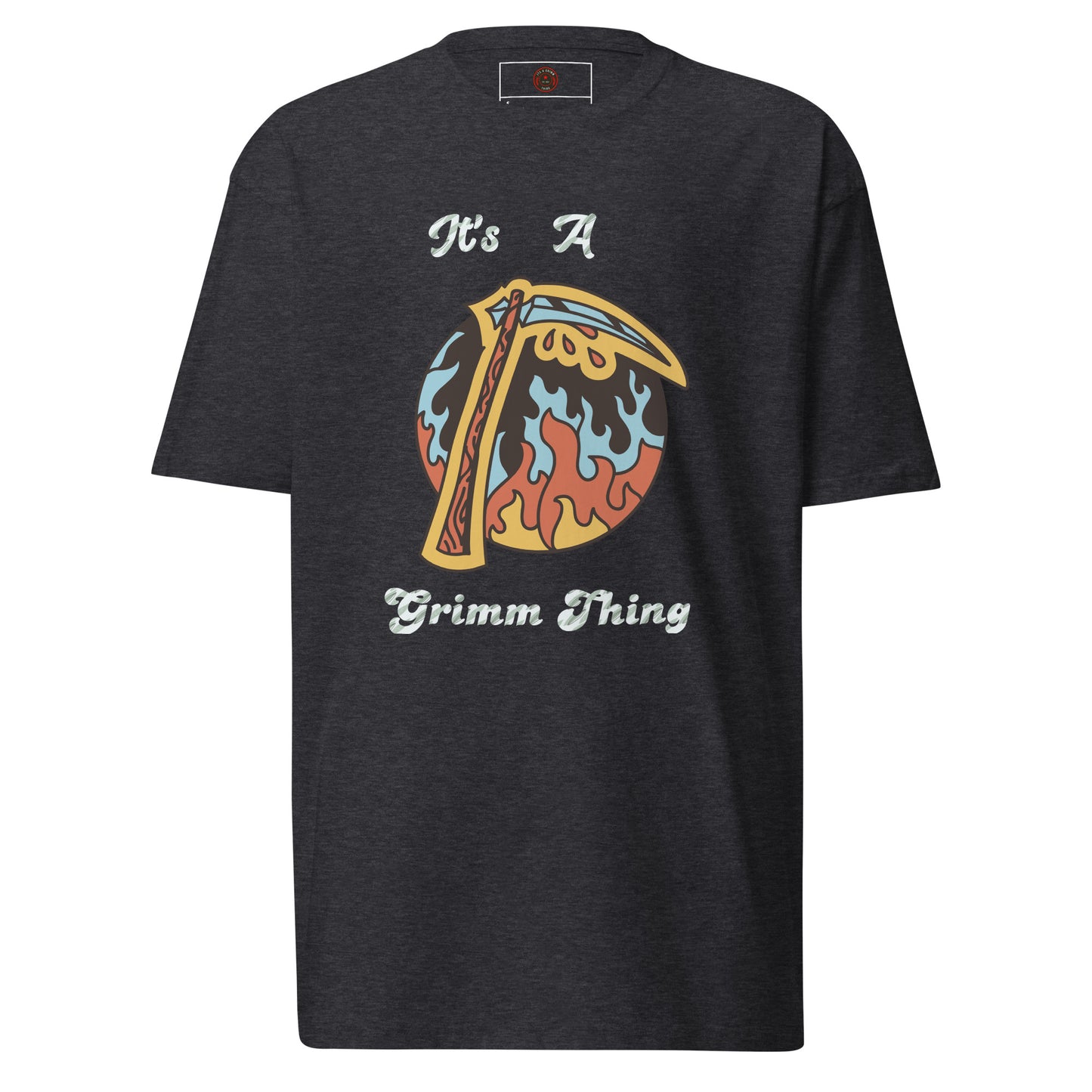 It's A Grimm Thing Diamond Men’s premium heavyweight tee