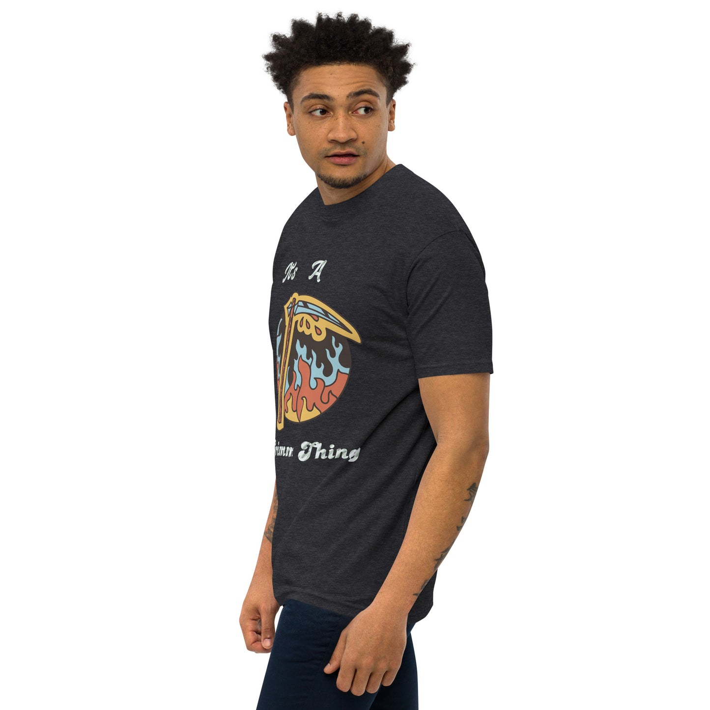 It's A Grimm Thing Diamond Men’s premium heavyweight tee