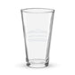 Shaker pint glass