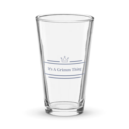 Shaker pint glass