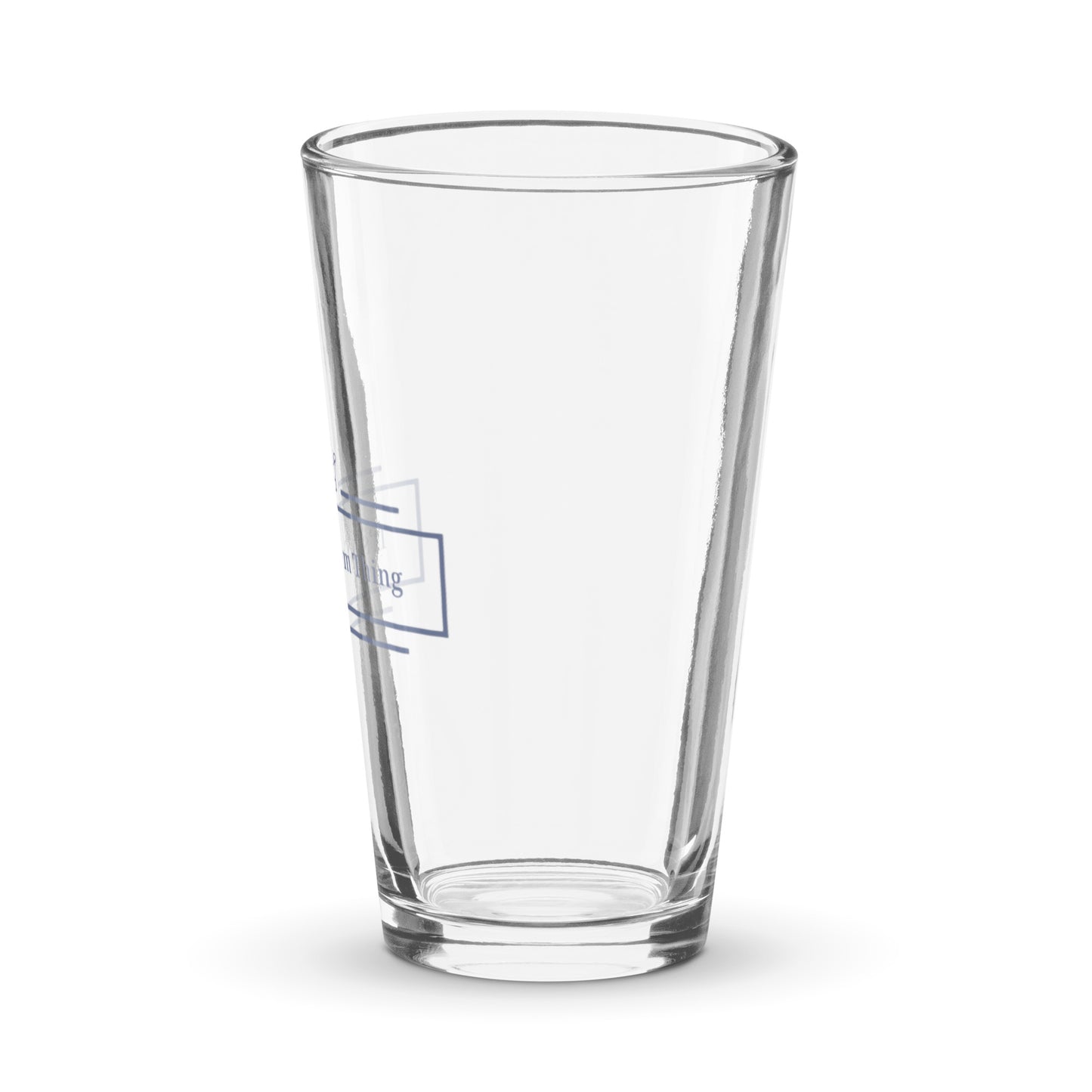 Shaker pint glass