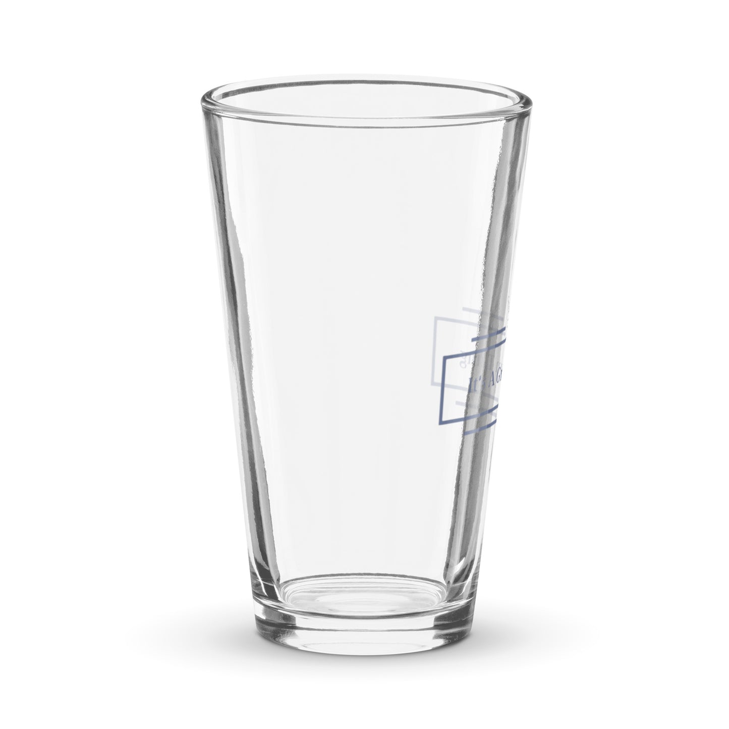 Shaker pint glass