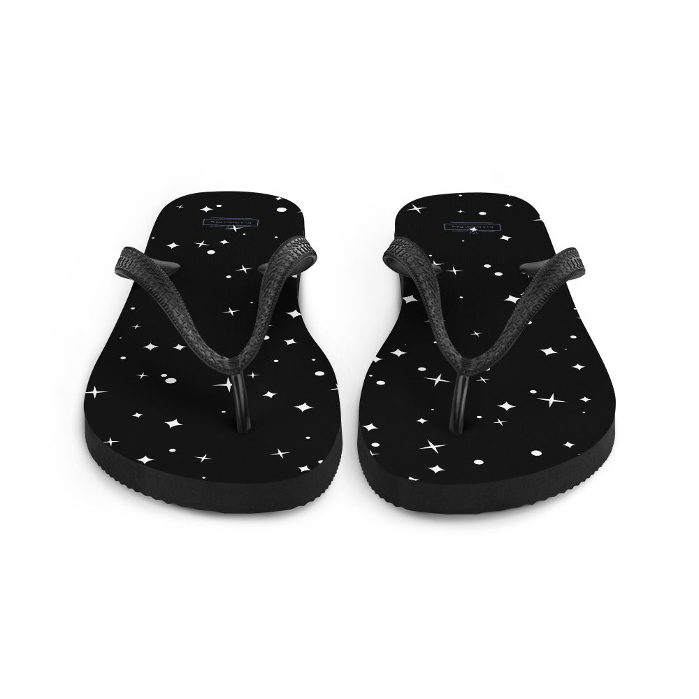 Black Star Flip-Flops