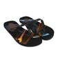 Black Illusion Flip-Flops