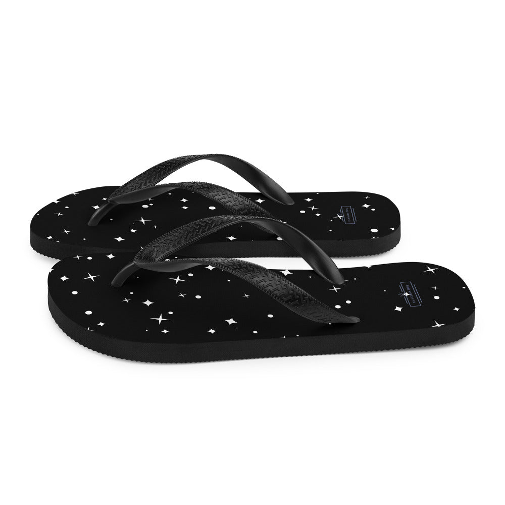 Black Star Flip-Flops