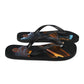 Black Illusion Flip-Flops