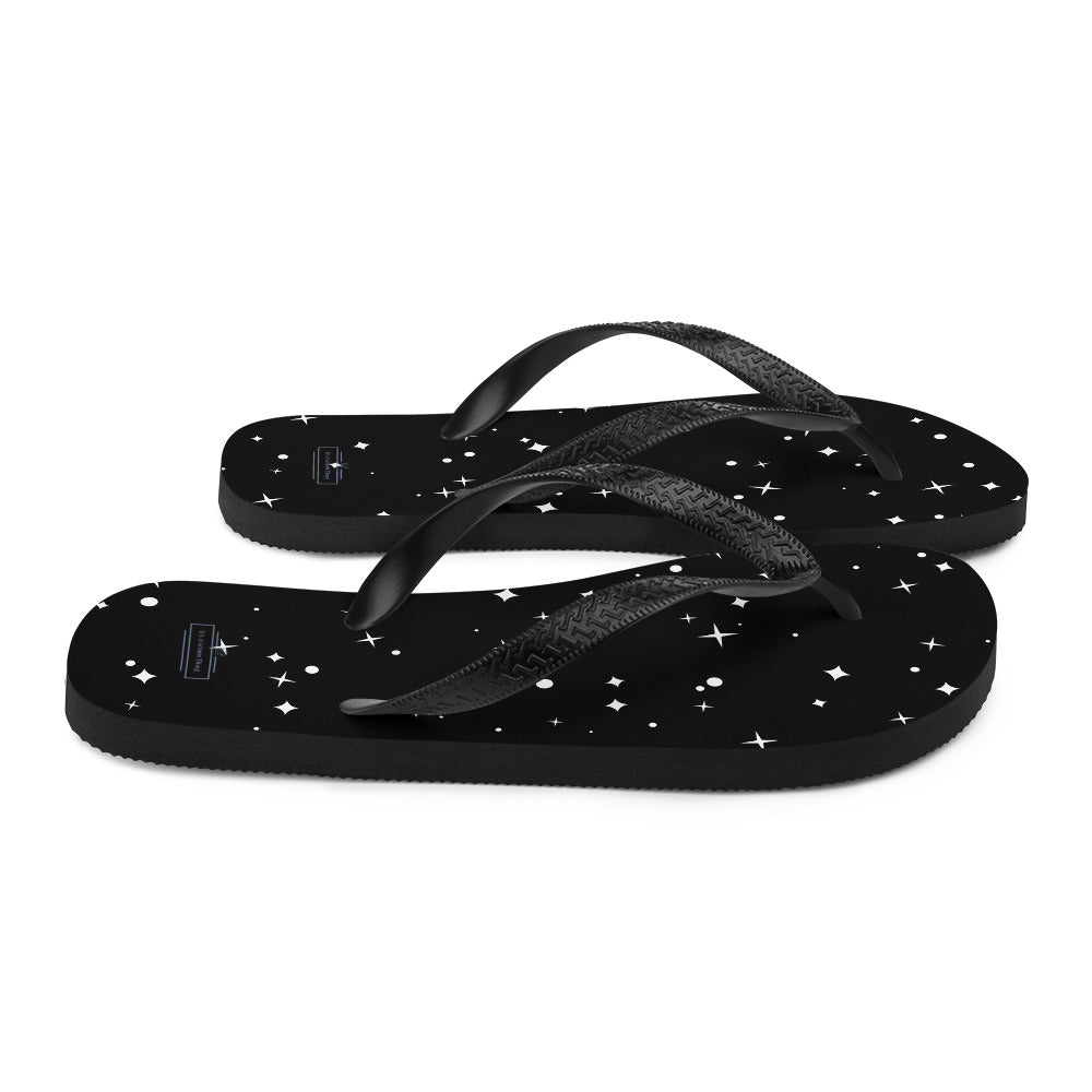 Black Star Flip-Flops