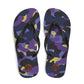 Purple Camo Flip-Flops