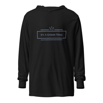 It's A Grimm Thing Logo Hooded long-sleeve tee