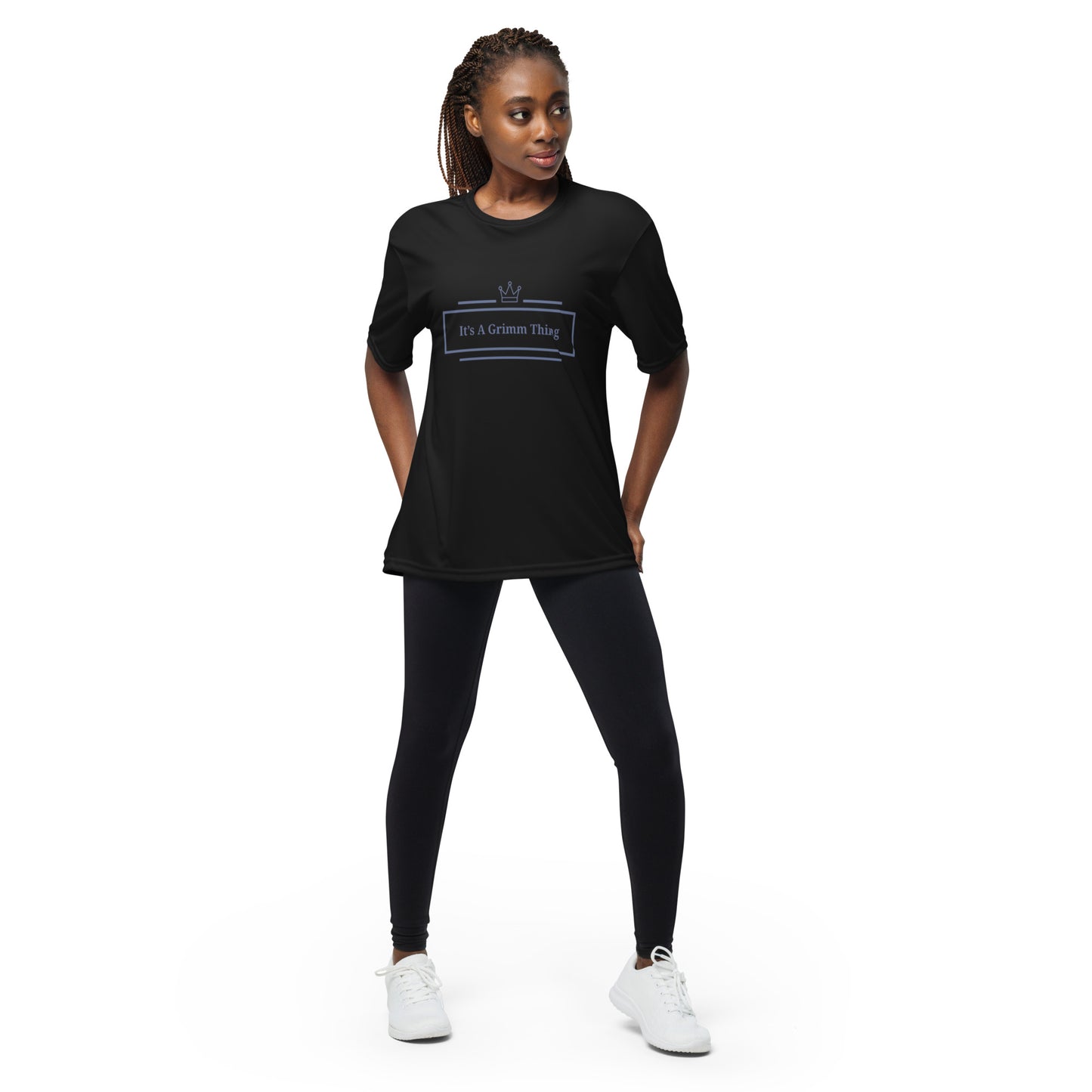 It's A Grimm Thing Unisex performance crew neck t-shirt