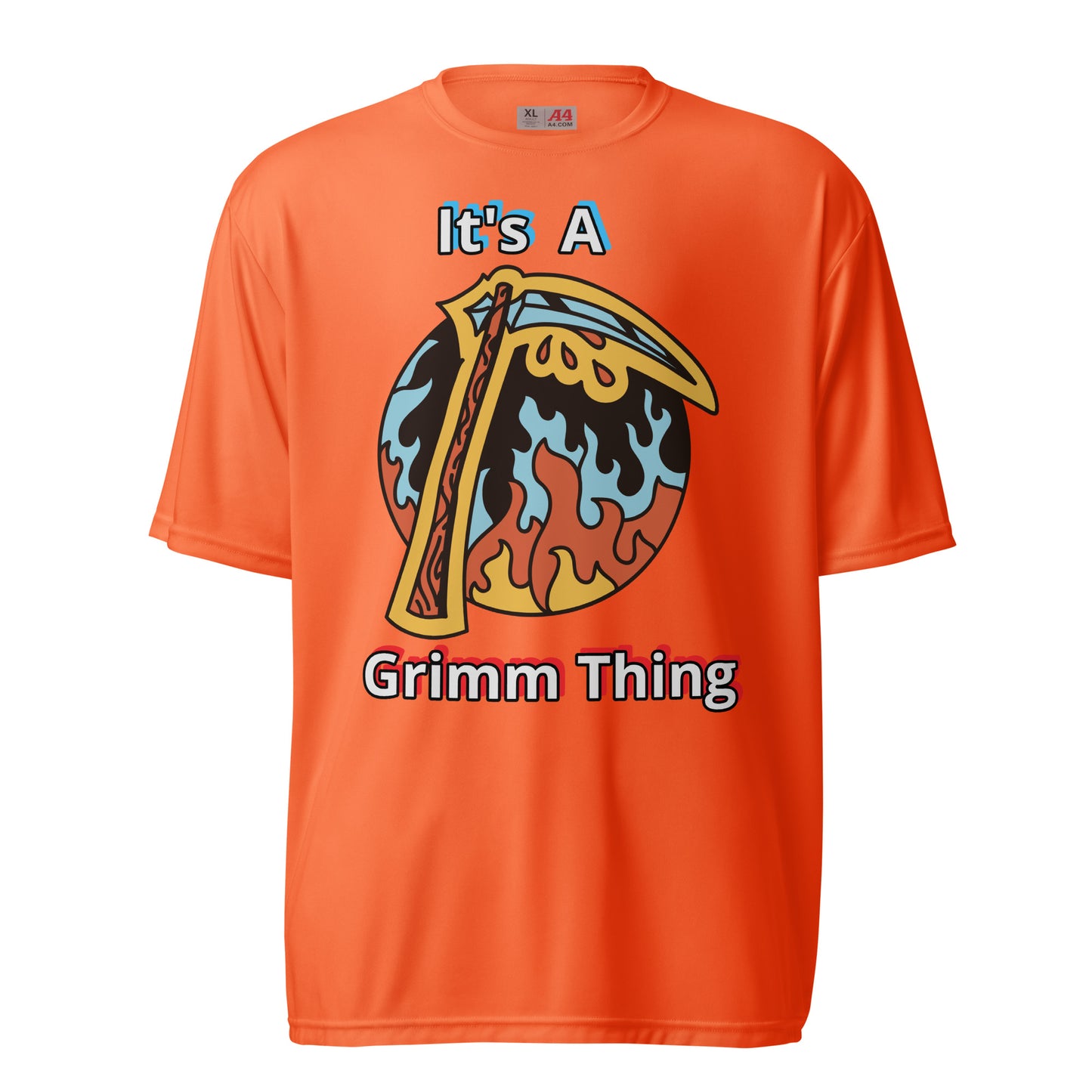 It's A Grimm Thing Logo Unisex performance crew neck t-shirt