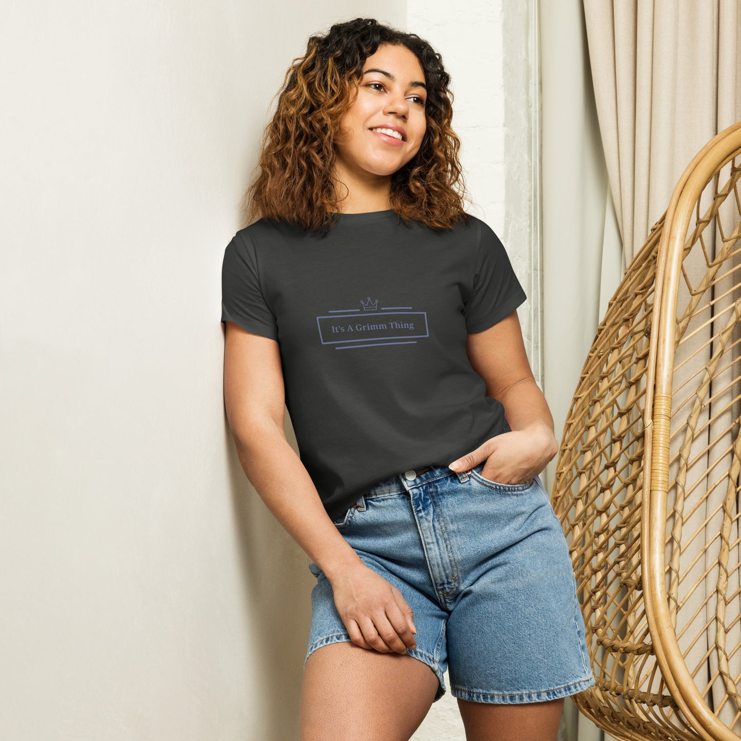 It's A Grimm Thing Women’s high-waisted t-shirt