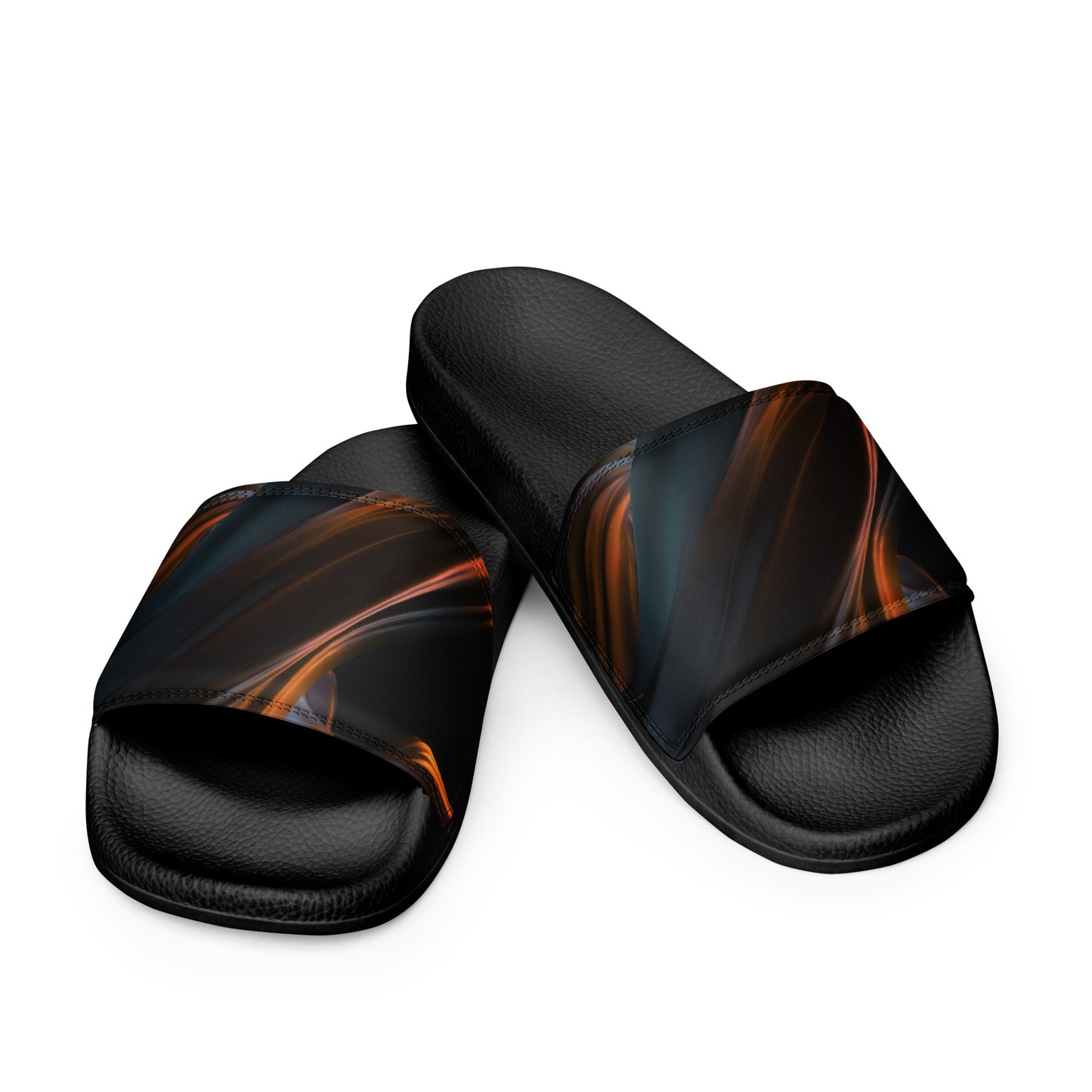 Black Illusion Women's slides