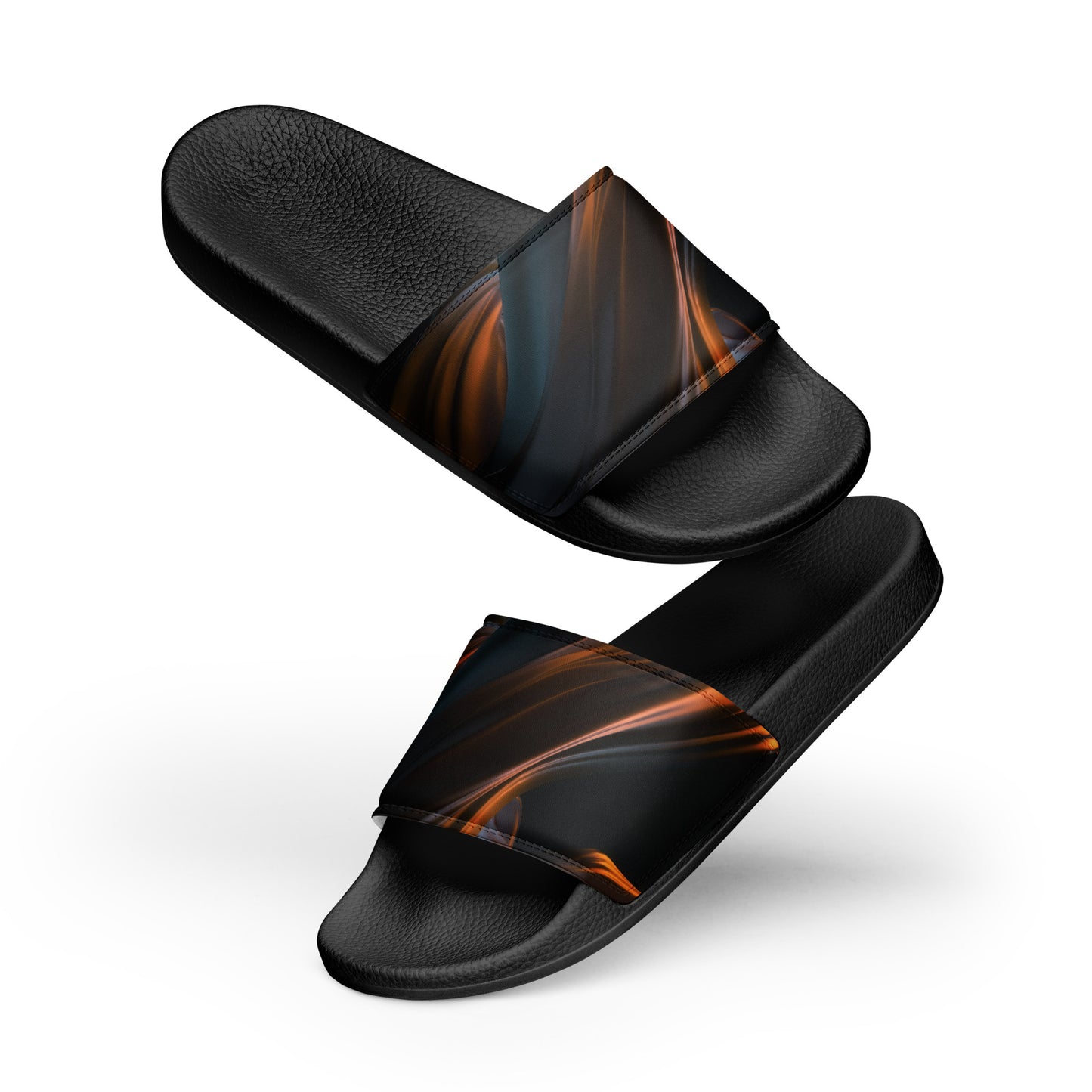 Black Illusion Women's slides