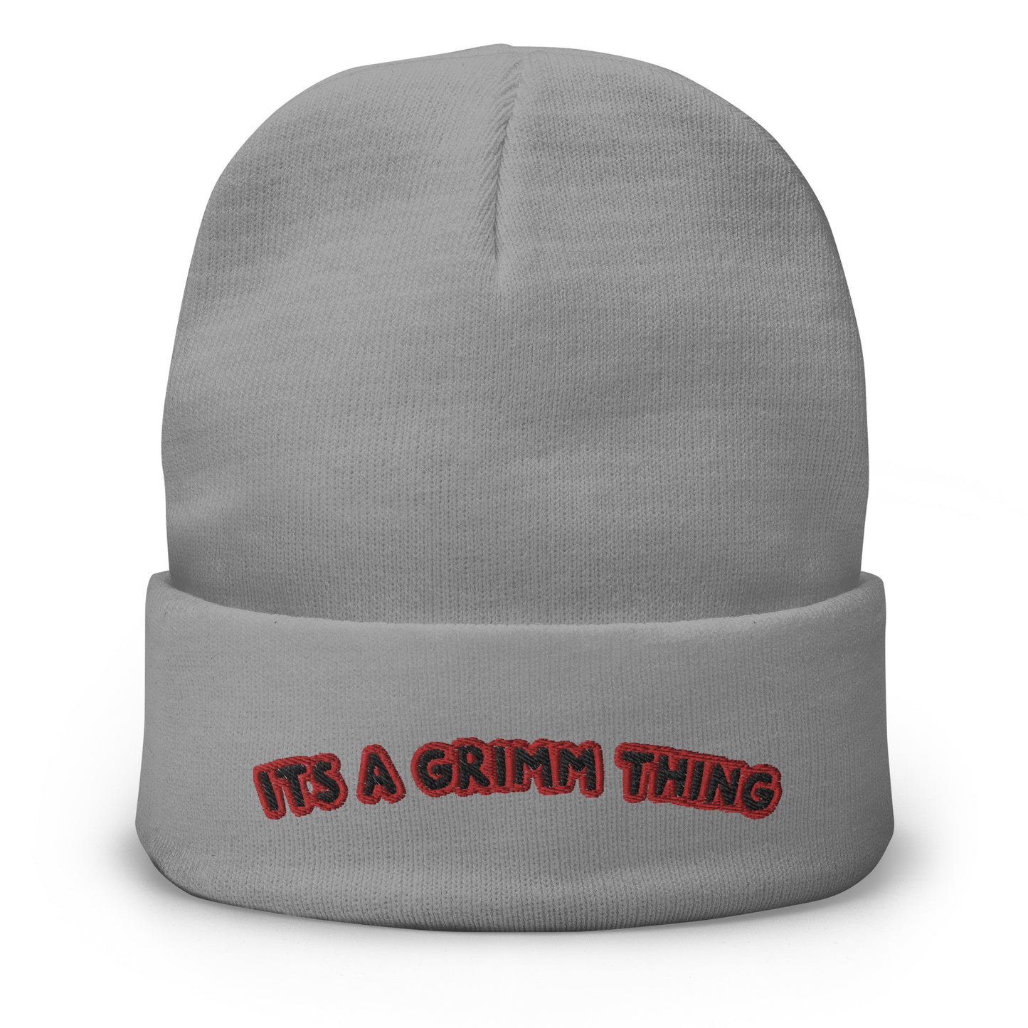 It's A Grimm Thing Embroidered Beanie